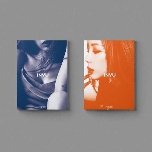 TAEYEON - INVU (BLUE / ORANGE VER.)