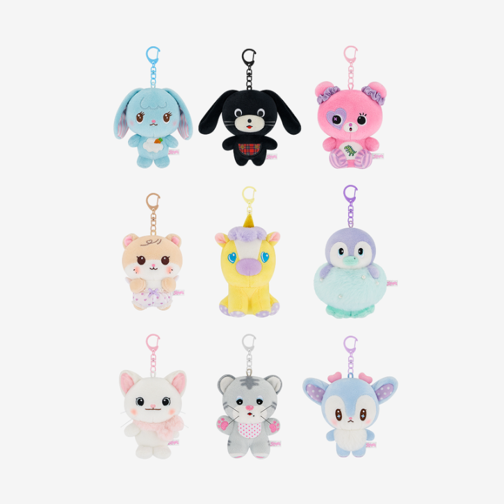 PRE-ORDER - TWICE - TWICE THE THRILL POP UP OFFICAL MD PLUSH KEYRING