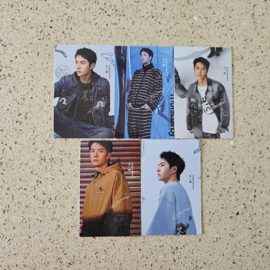 WANG YIBO - EVISU PHOTOCARDS