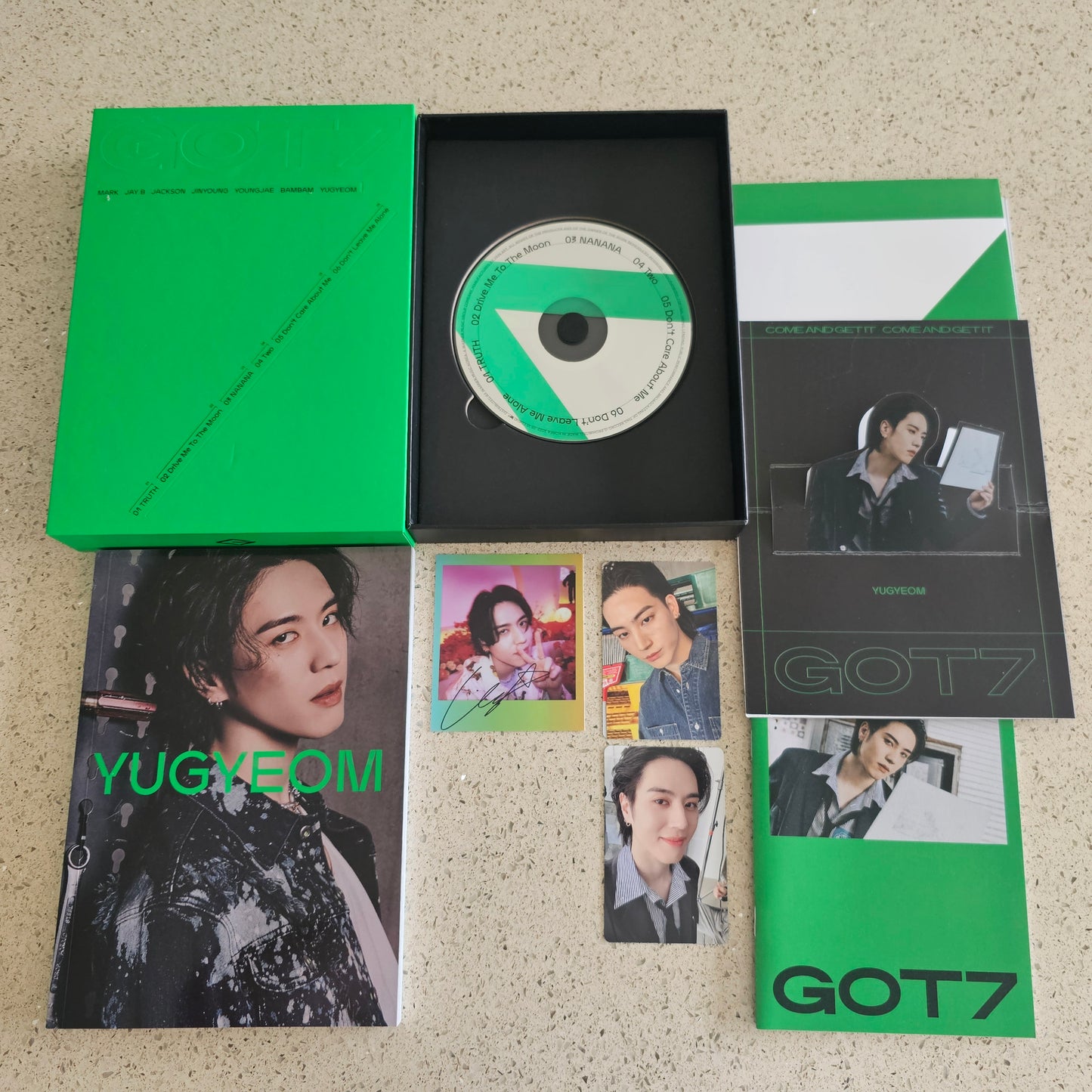 [OPENED & DAMAGED] GOT7 - GOT7 (YUGYEOM & JAY B PHOTOCARD)