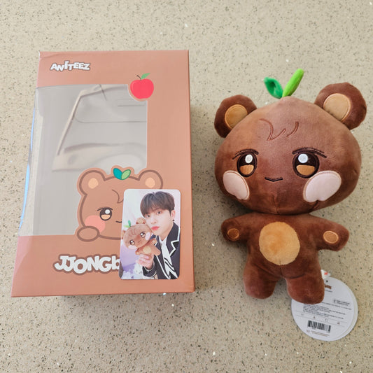 [DAMAGED] ATEEZ ANITEEZ IN ILLUSION MERCH - PLUSH DOLL (JONGBEAR / JJONGBEAR)