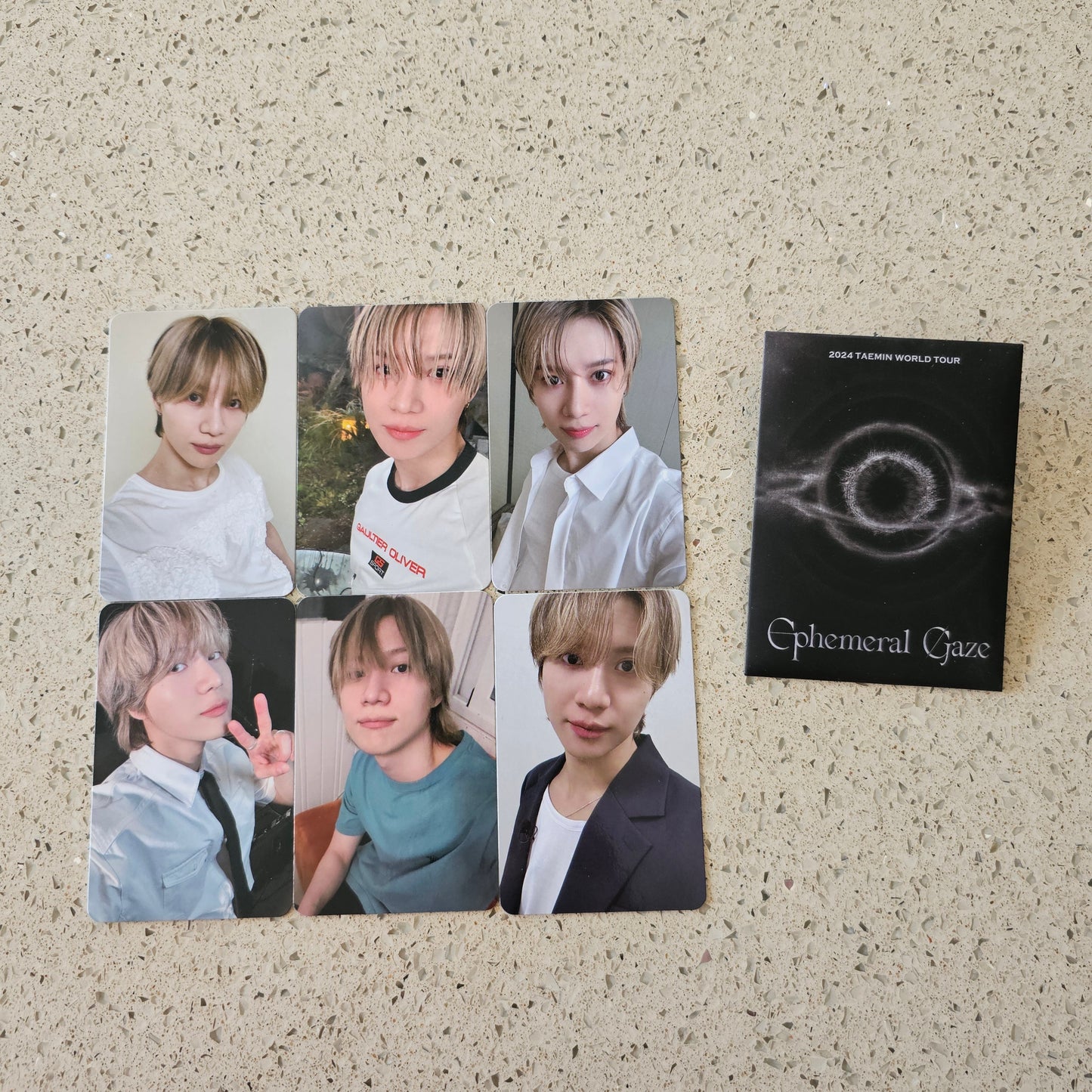 TAEMIN WORLD TOUR EPHEMERAL GAZE OFFICIAL MD - PHOTOCARD SET