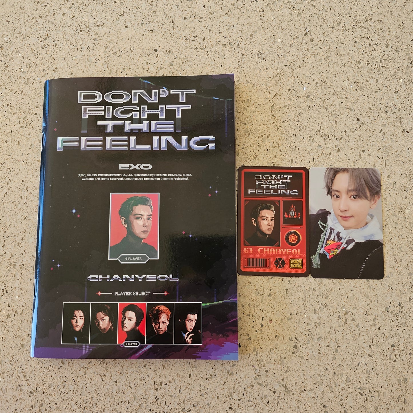 [DAMAGED & OPENED] EXO - DON'T FIGHT THE FEELING (EXPANSION VER. - CHANYEOL PC)