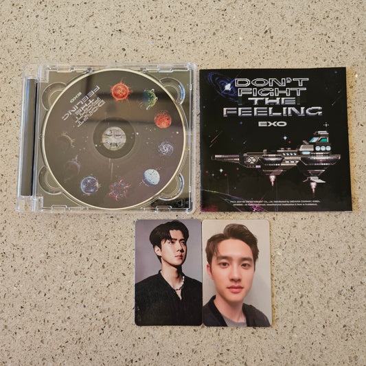 [DAMAGED & OPENED] EXO - DON'T FIGHT THE FEELING (JEWEL VER. - SEHUN & D.O PC)