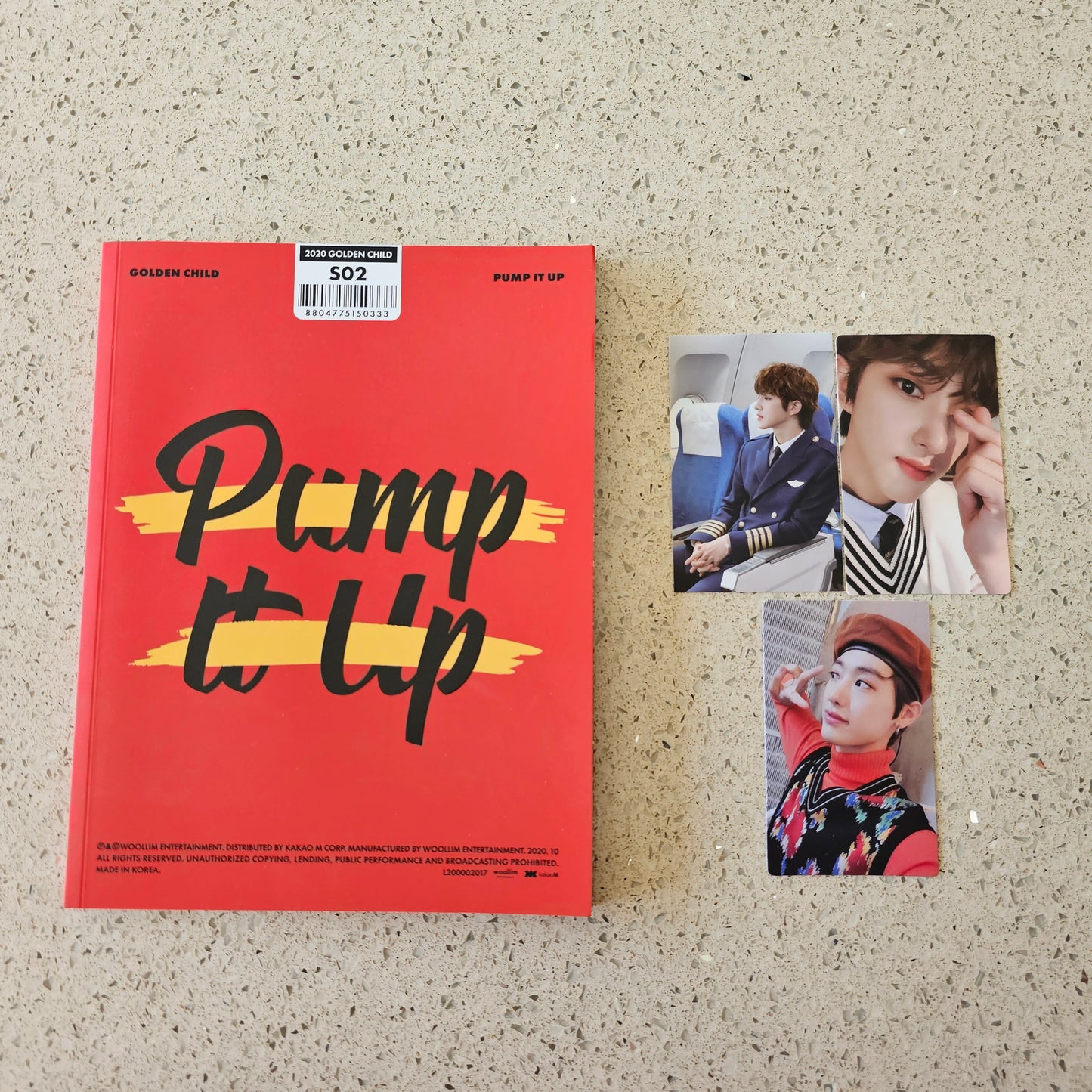 [OPENED] GOLDEN CHILD - PUMP IT UP