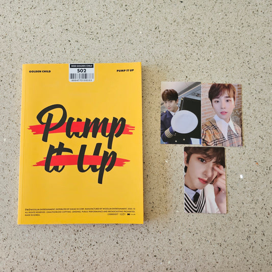 [OPENED] GOLDEN CHILD - PUMP IT UP