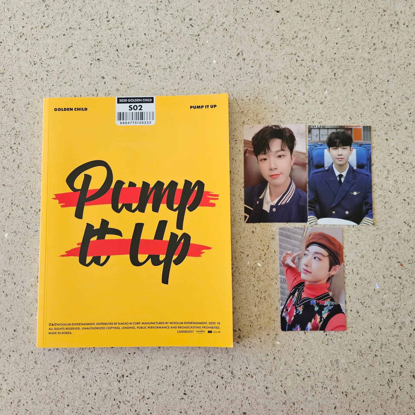 [OPENED] GOLDEN CHILD - PUMP IT UP