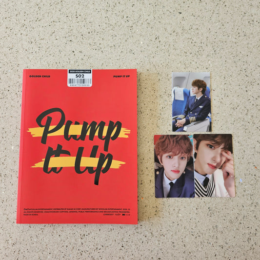 [OPENED] GOLDEN CHILD - PUMP IT UP