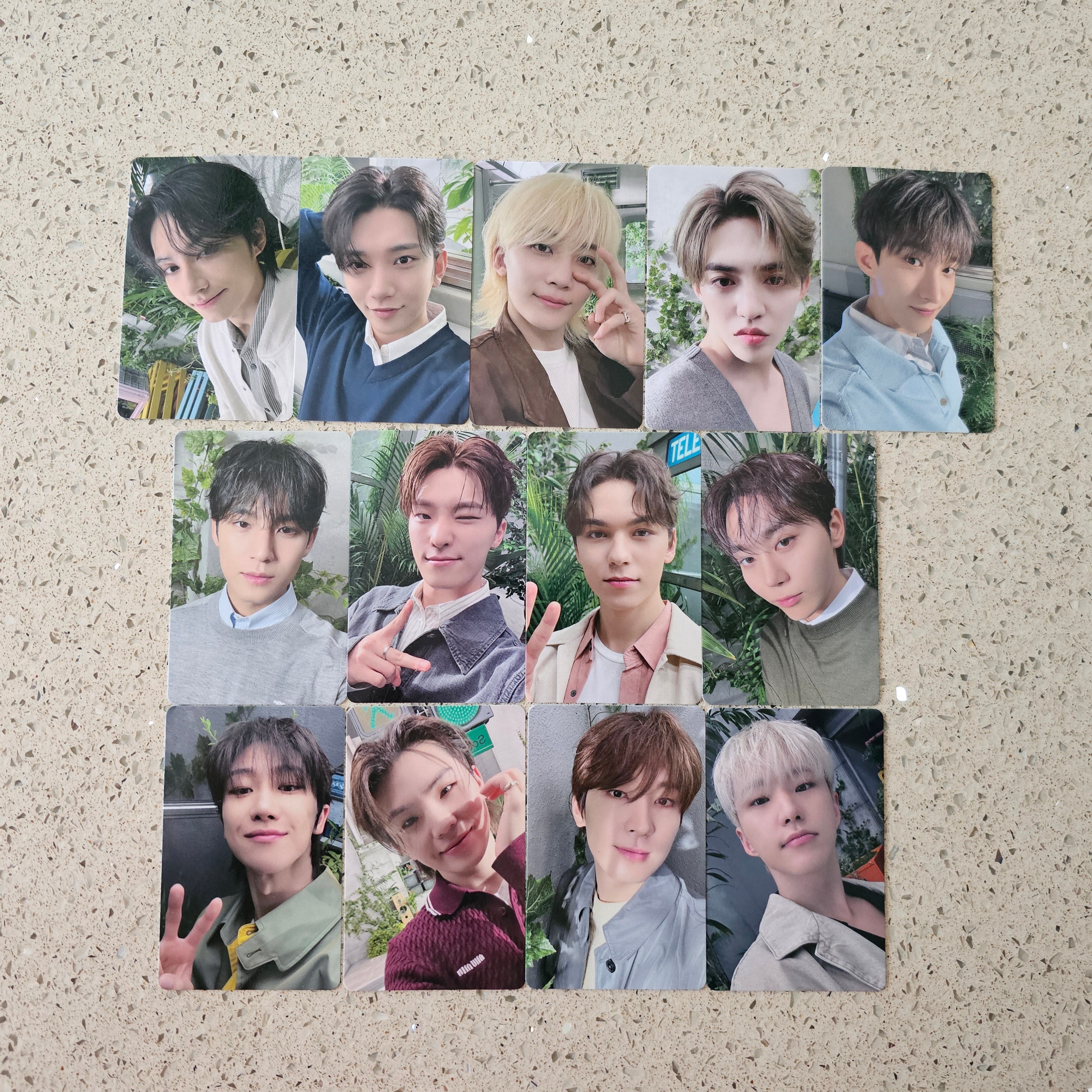セブチ seventeen  ジョンハン bundle photocard Kpop Seventeen Lightstick Card LOMO Card Photocard Gift for Fans S
