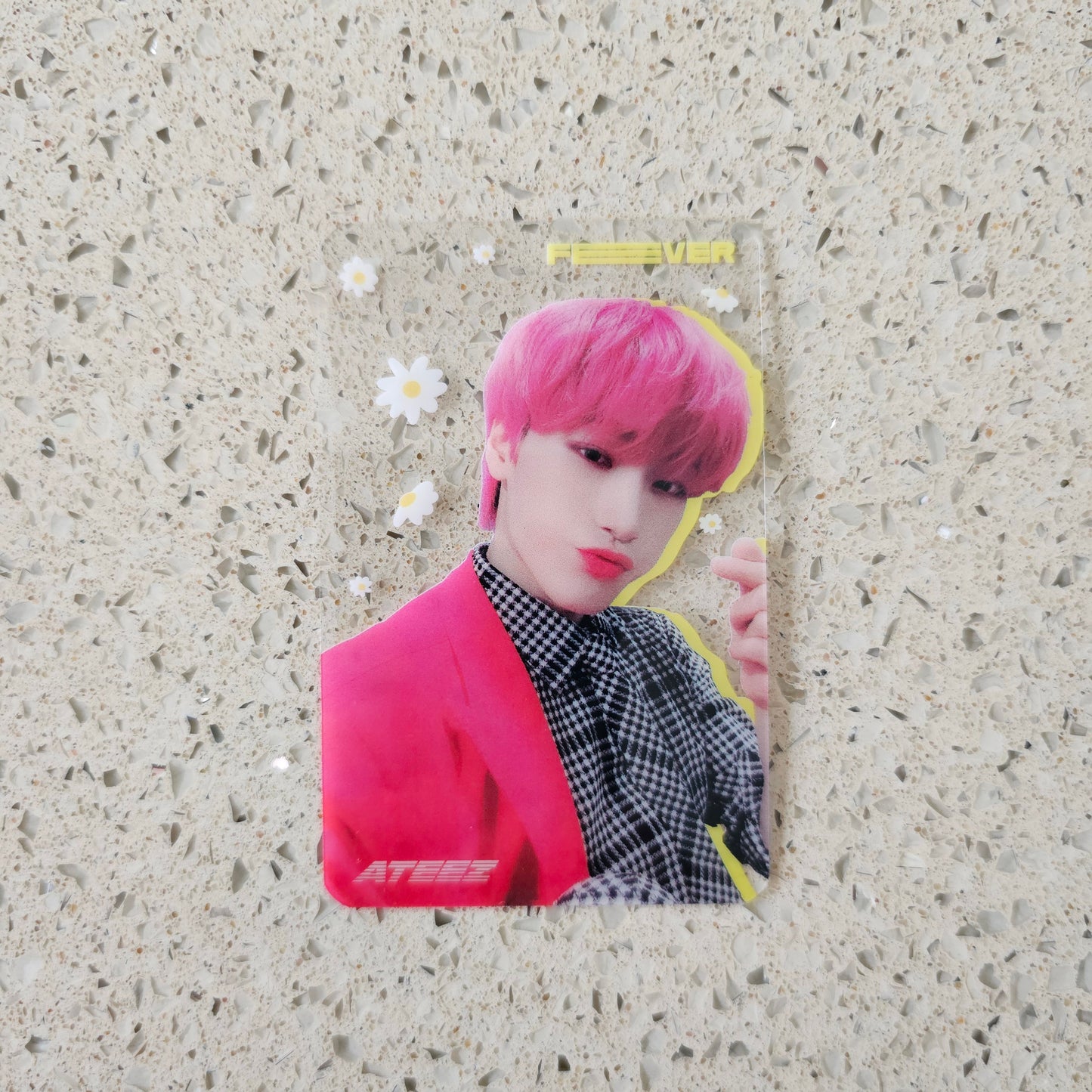 ATEEZ ZERO: FEVER PART 2 MUSIC KOREA TRANSPARENT PHOTOCARD