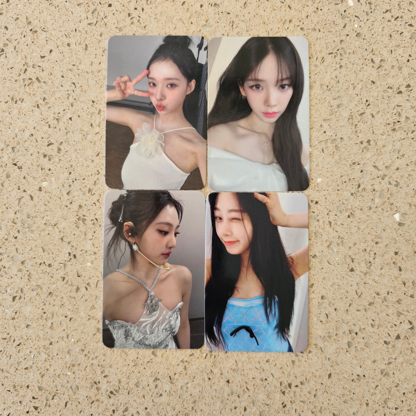 AESPA - MY WORLD MUSIC KOREA POB PHOTOCARDS