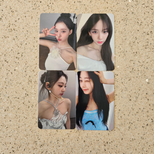 AESPA - MY WORLD MUSIC KOREA POB PHOTOCARDS