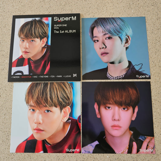 [SIGNED] SUPERM LP POSTER (BAEKHYUN VER.)