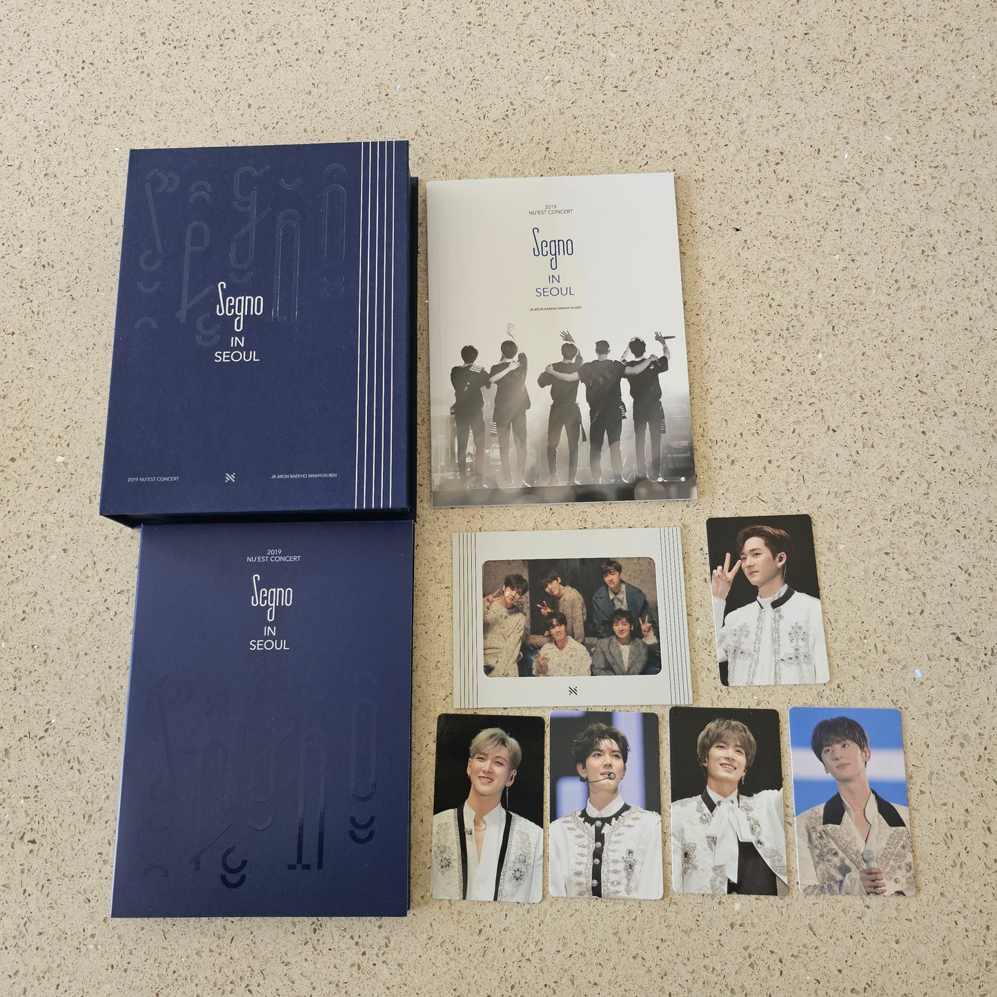 [OPENED] NU'EST - SEGNO IN SEOUL DVD