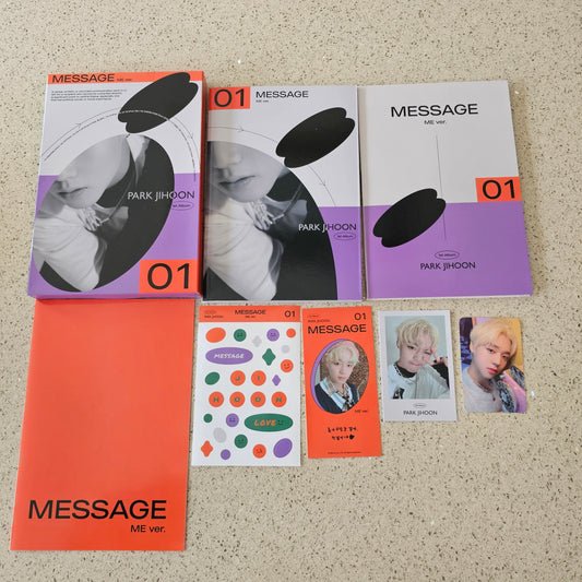 [OPENED] PARK JIHOON - MESSAGE