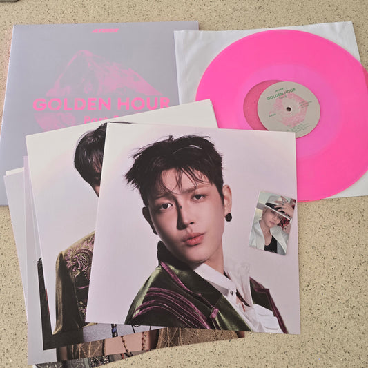 [OPENED - SEONGHWA PC] ATEEZ - GOLDEN HOUR : PART 5 (LP VINYL VER.)