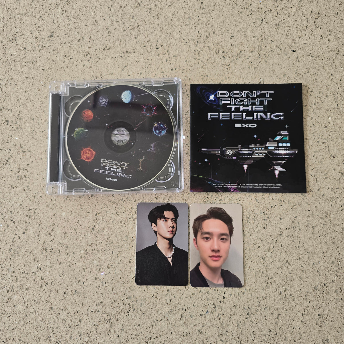 [OPENED & DAMAGED] EXO - DON'T FIGHT THE FEELING (JEWEL CASE VER.)