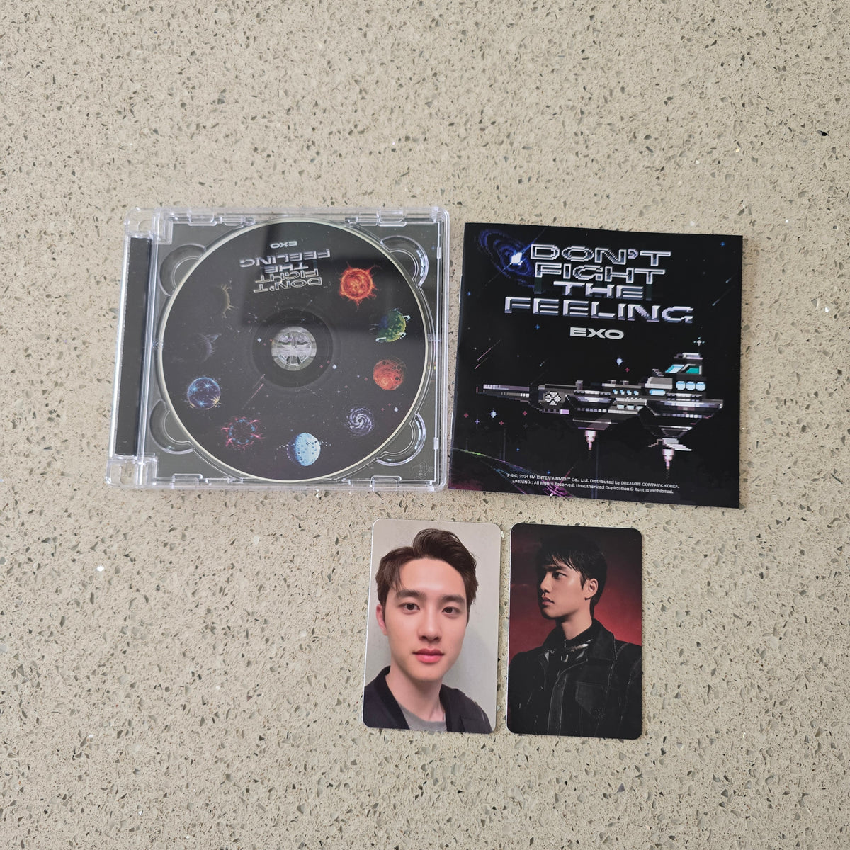 [OPENED] EXO - DON'T FIGHT THE FEELING (JEWEL CASE VER.)