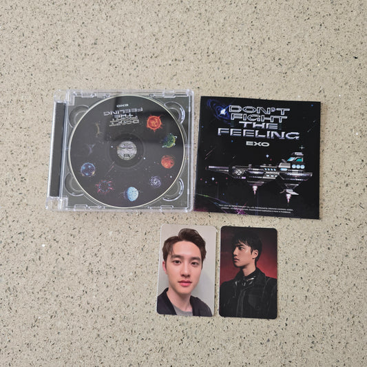 [OPENED] EXO - DON'T FIGHT THE FEELING (JEWEL CASE VER.)