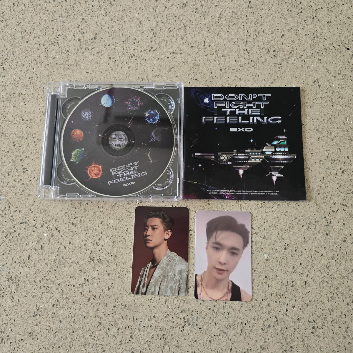 [OPENED] EXO - DON'T FIGHT THE FEELING (JEWEL CASE VER.)