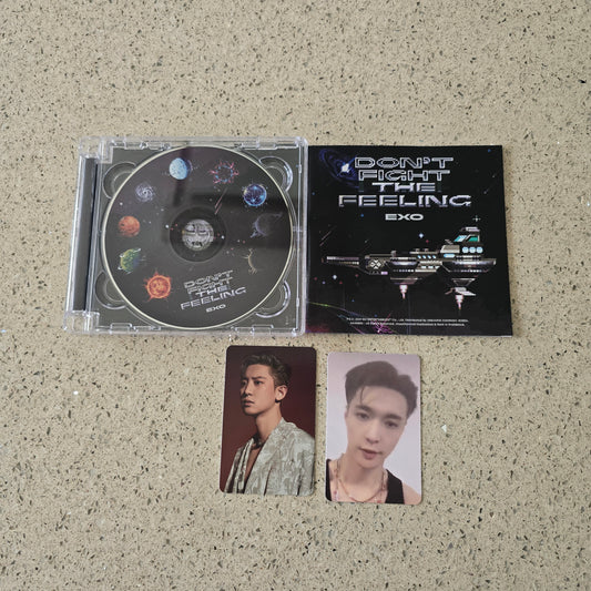 [OPENED] EXO - DON'T FIGHT THE FEELING (JEWEL CASE VER.)