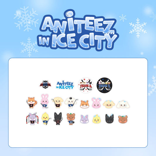 PRE-ORDER - ATEEZ X ANITEEZ 'ANITEEZ IN ICE CITY' - DECO STICKER SET