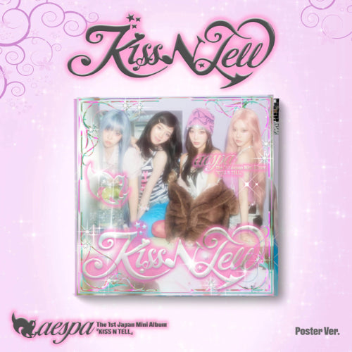 PRE-ORDER - AESPA - KISS N TELL (POSTER VER.)