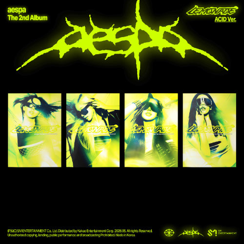 PRE-ORDER - AESPA - LEMONADE (ACID VER.)