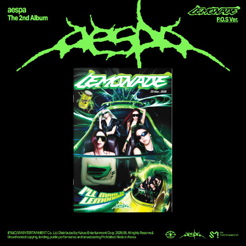 AESPA - LEMONADE (P.O.S VER.)