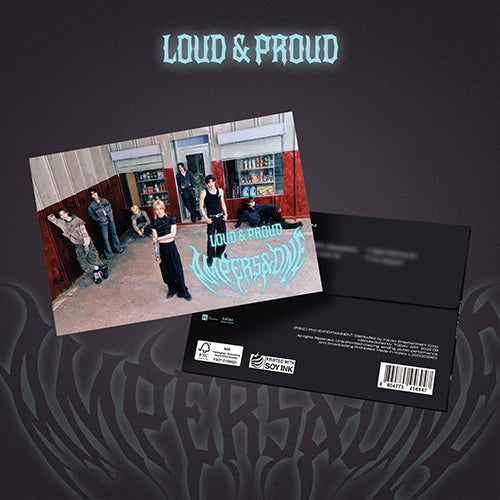 PRE-ORDER - AMPERS&ONE - LOUD & PROUD (POSTCARD VER.)