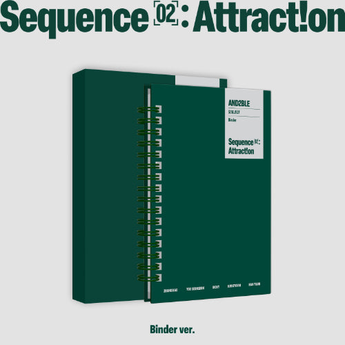 PRE-ORDER - AND2BLE - SEQUENCE 02: ATTRACTION (BINDER VER.)
