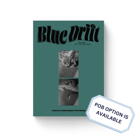 PRE-ORDER - ATEEZ - 8TH ANNIVERSARY PHOTOBOOK BLUE DRIFT