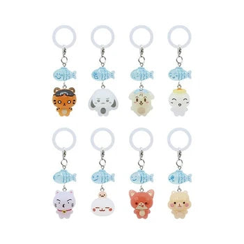 PRE-ORDER - ATEEZ - 8TH ANNIVERSARY EXHIBITION: BLUE DRIFT OFFICIAL MD LUCKY FISH CHARM