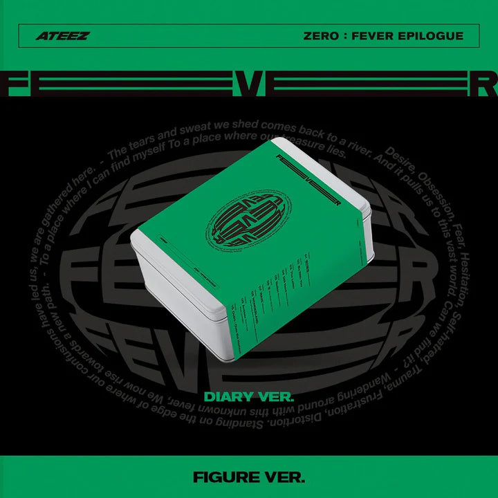 ATEEZ - ZERO : FEVER EPILOGUE 8TH MINI ALBUM FIGURE DIARY VER.