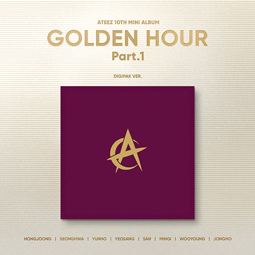 ATEEZ - GOLDEN HOUR: PART 1 (DIGIPACK VER.)