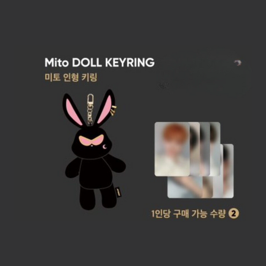 PRE-ORDER - ATEEZ GOLDEN HOUR MERCH - MITO DOLL KEYRING