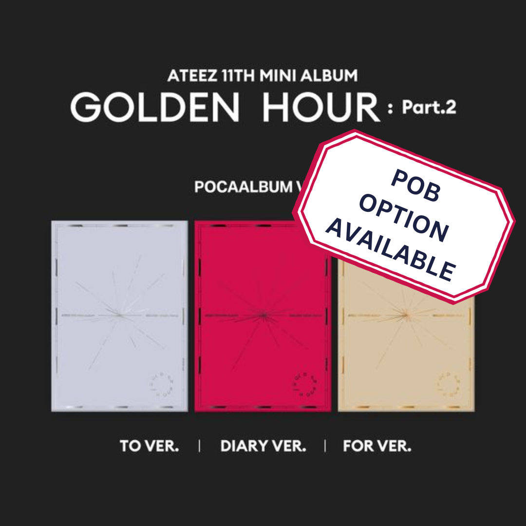 PRE-ORDER - ATEEZ - GOLDEN HOUR: PART 2 (POCA VER.)