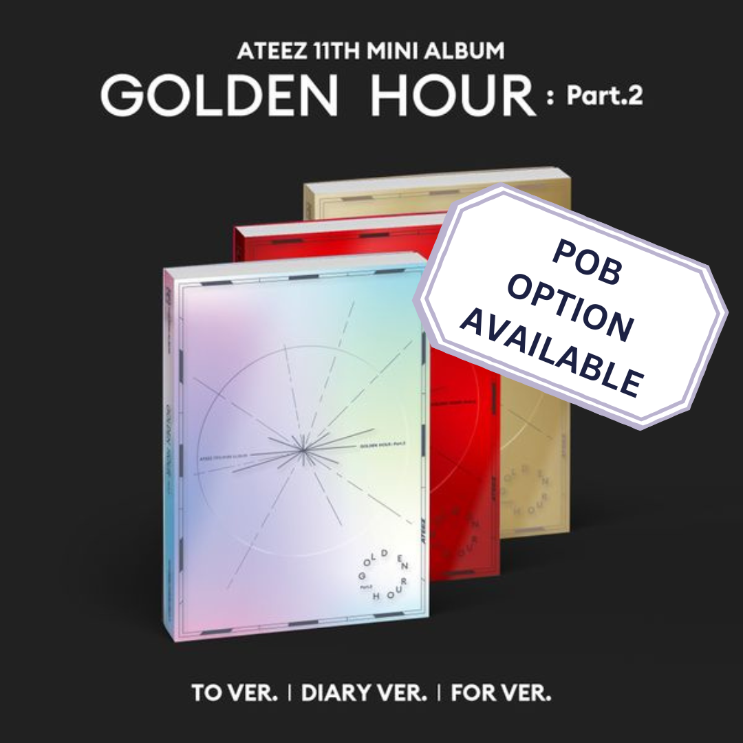 PRE-ORDER - ATEEZ - GOLDEN HOUR: PART 2