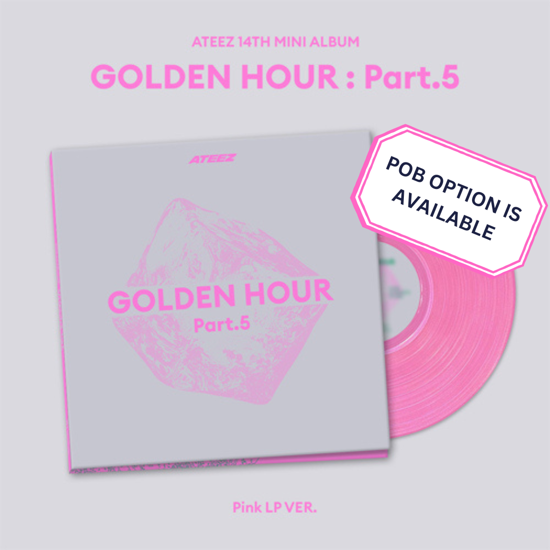 PRE-ORDER - ATEEZ - GOLDEN HOUR : PART 5 (LP VINYL VER.)
