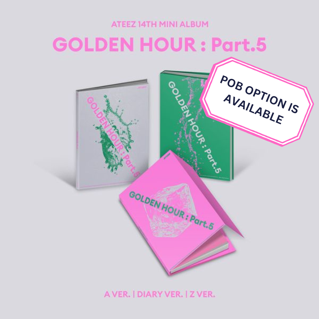 PRE-ORDER - ATEEZ - GOLDEN HOUR : PART 5