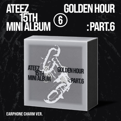PRE-ORDER - ATEEZ - GOLDEN HOUR : PART 6 (EARPHONE CHARM VER.)