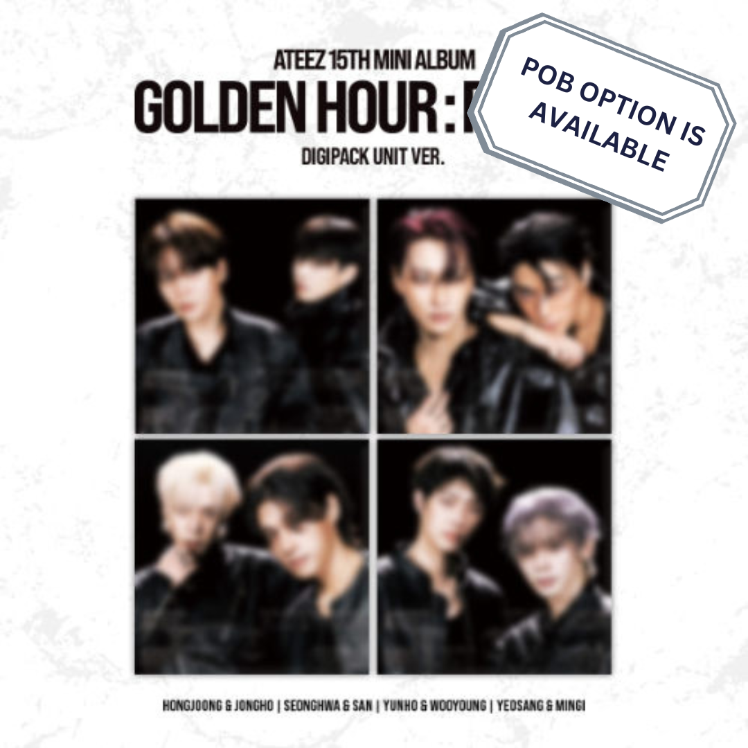 PRE-ORDER - ATEEZ - GOLDEN HOUR PART.6 (DIGIPACK UNIT VER.)