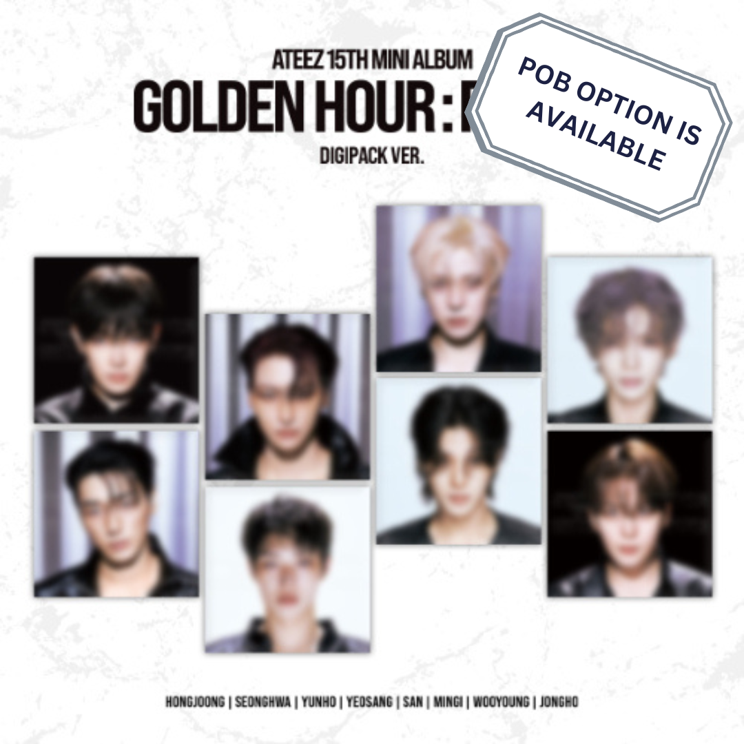 PRE-ORDER - ATEEZ - GOLDEN HOUR PART.6 (DIGIPACK VER.)