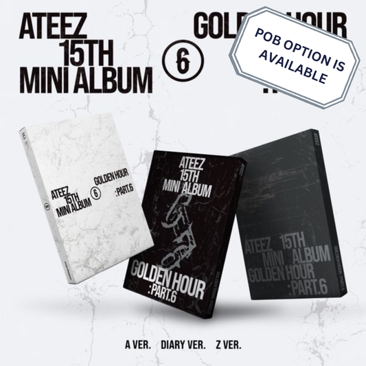 PRE-ORDER - ATEEZ - GOLDEN HOUR PART.6