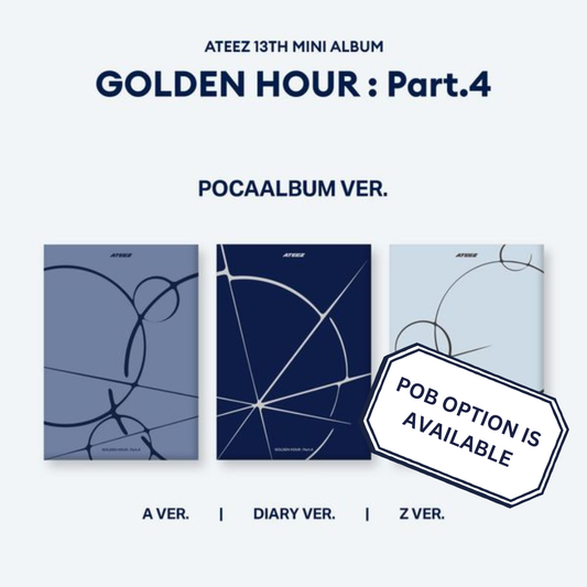 PRE-ORDER - ATEEZ - GOLDEN HOUR: PART 4 (POCA VER.)
