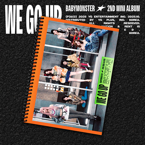 PRE-ORDER - BABYMONSTER - WE GO UP (GO VER.)