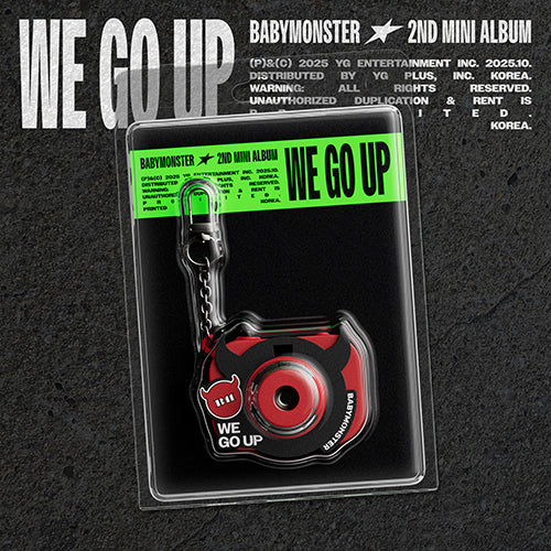PRE-ORDER - BABYMONSTER - WE GO UP (MINI BEAM KEYRING VER.)