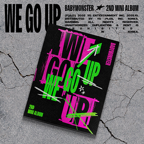 PRE-ORDER - BABYMONSTER - WE GO UP (UP VER.)