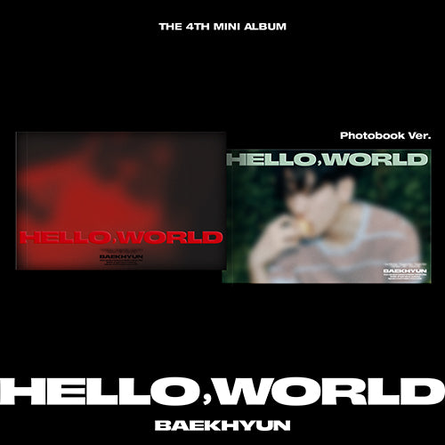 PRE-ORDER - BAEKHYUN - HELLO, WORLD (PHOTOBOOK VER.)