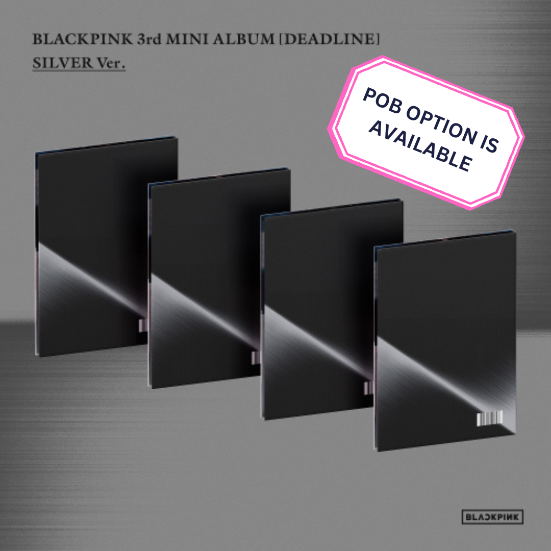 PRE-ORDER - BLACKPINK - DEADLINE (SILVER VER.)